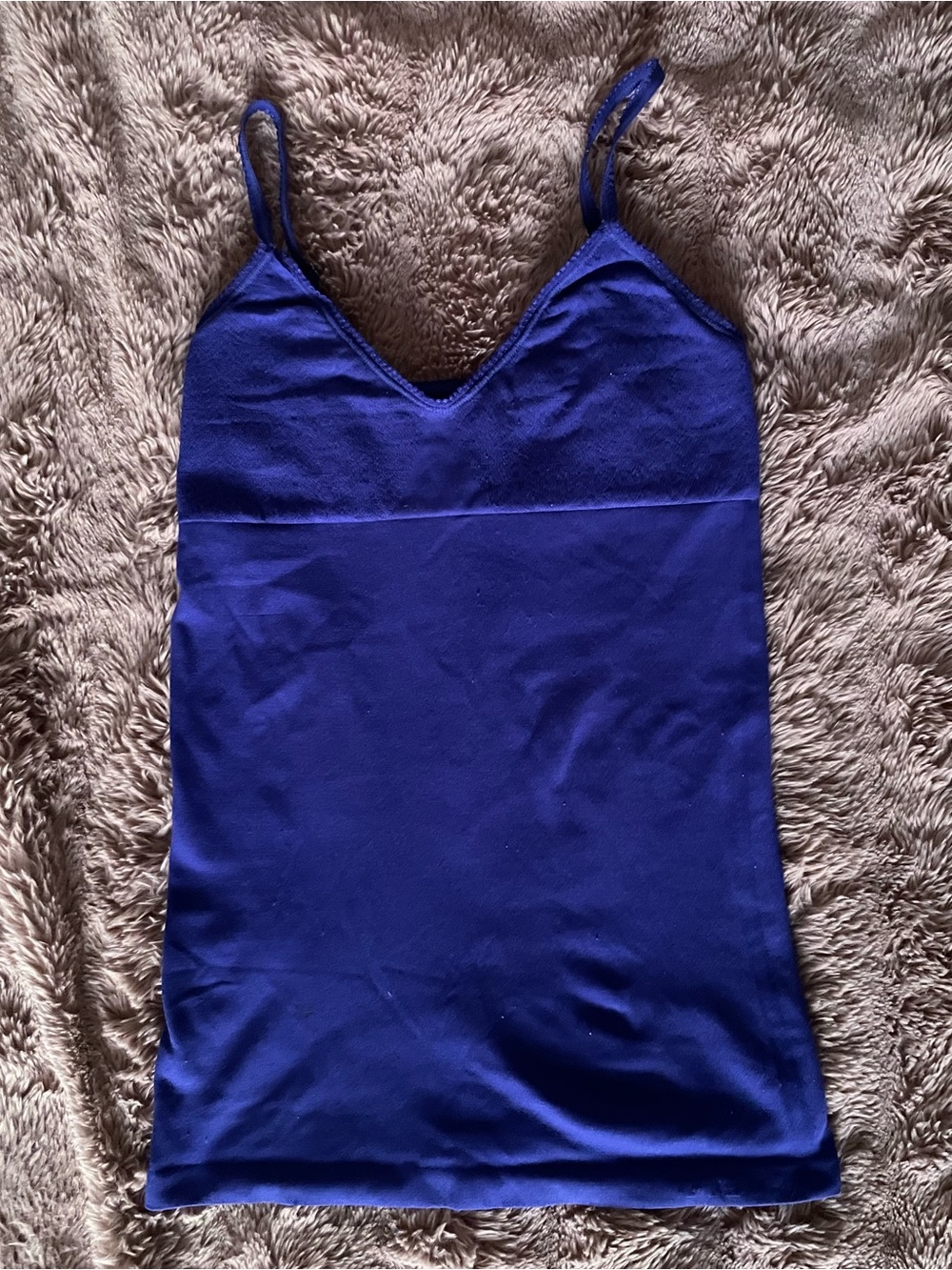 GUESS Vintage Seamless tank - Indigo Slim Camisole with Adjustable Straps